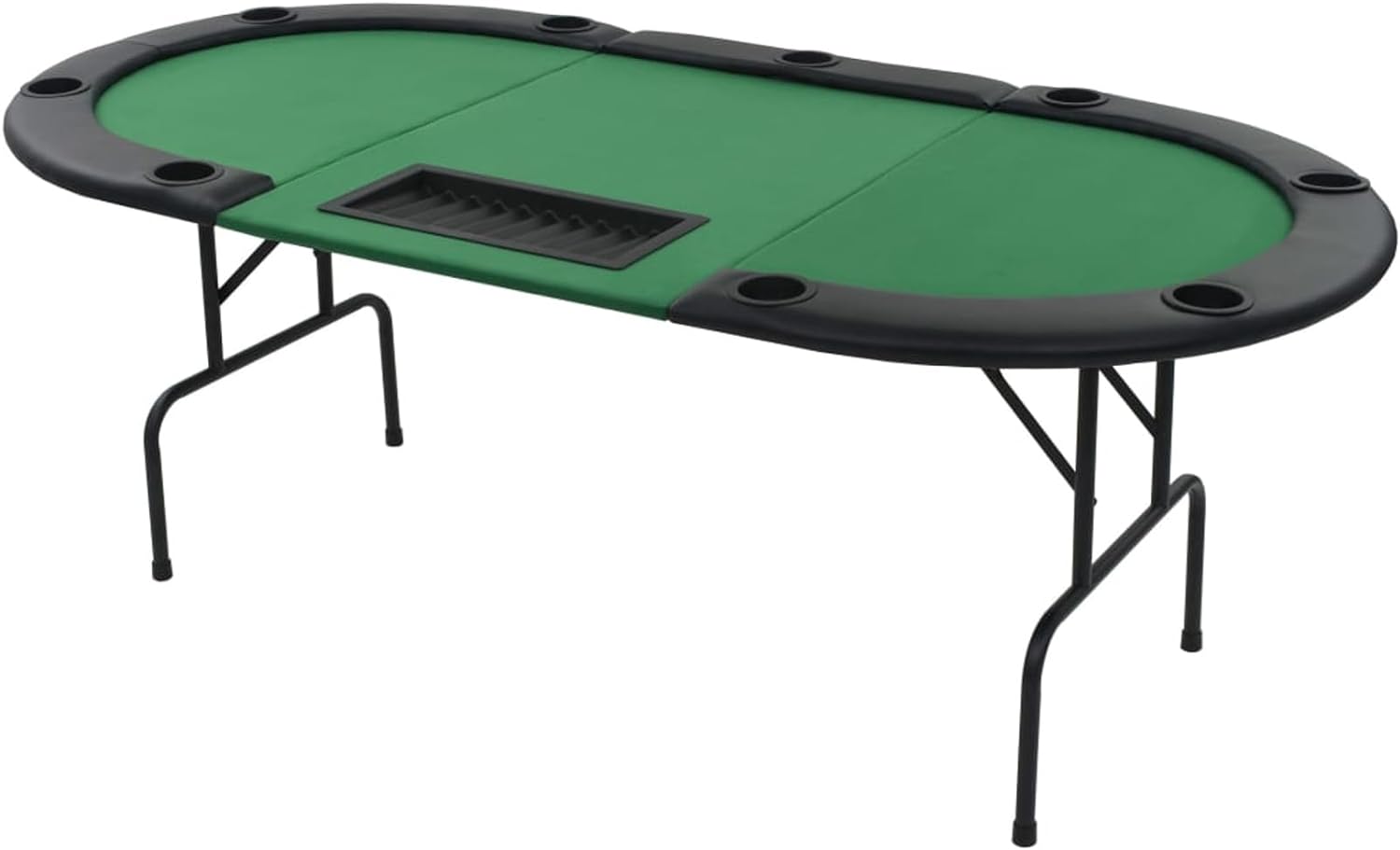 Table de poker pliable croupier