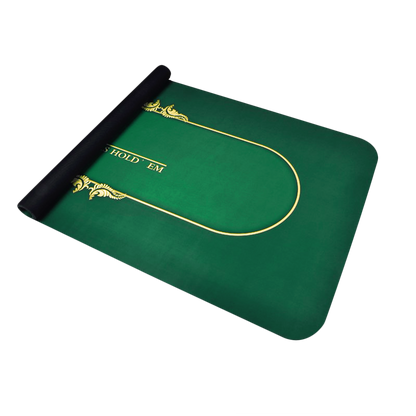 Texas Green poker mat 180X90