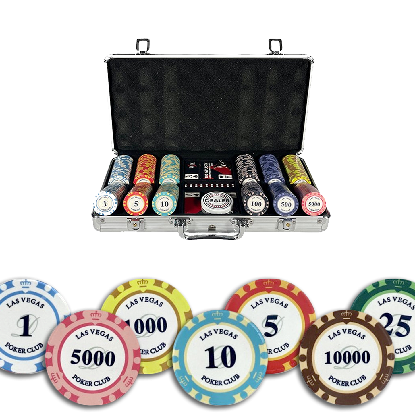 Las Vegas Ceramic 300 Pokerkoffer