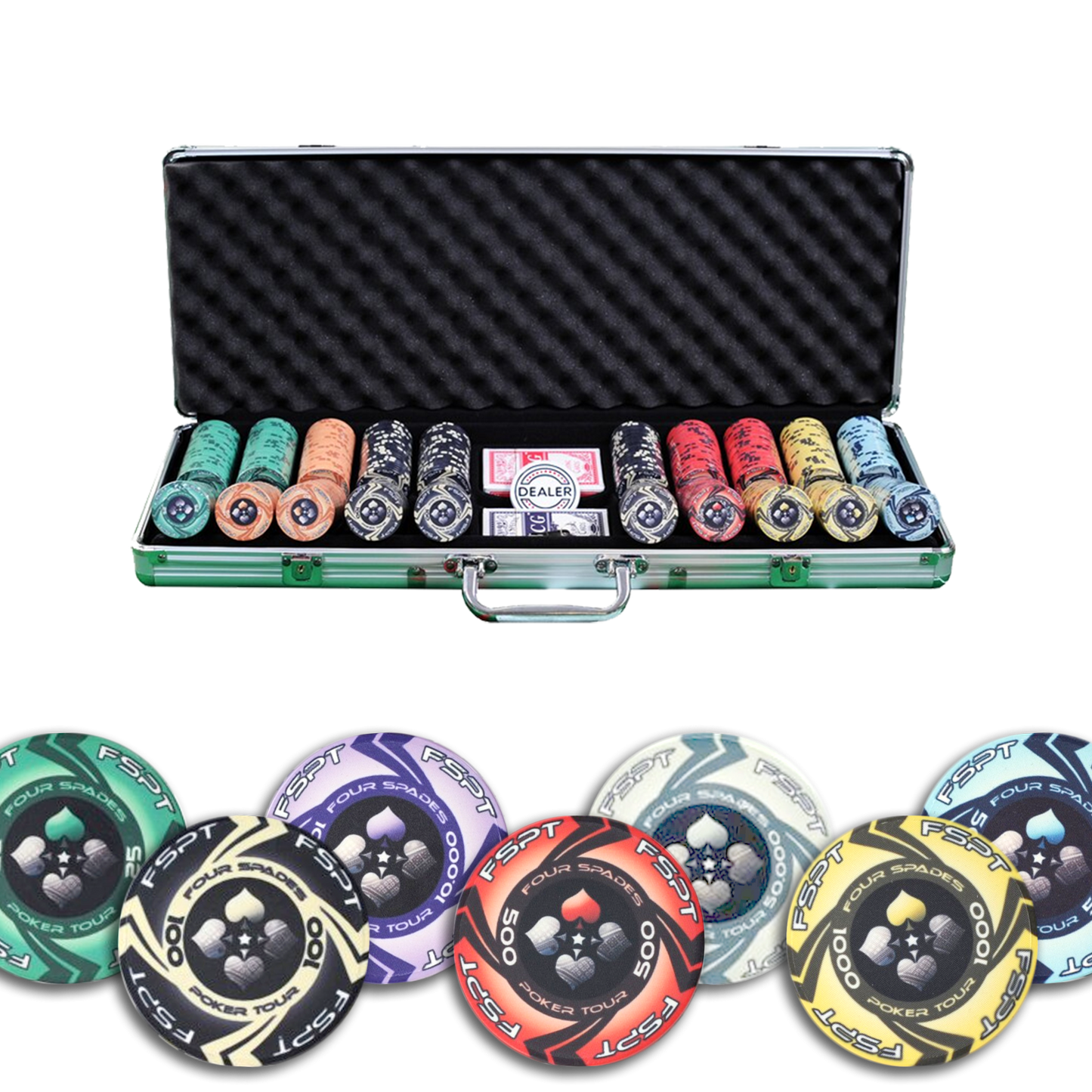 Fspt Tournament Poker Case 500 chips