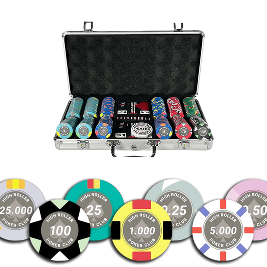 Mallette De Poker High Roller Poker Club 300 Jetons