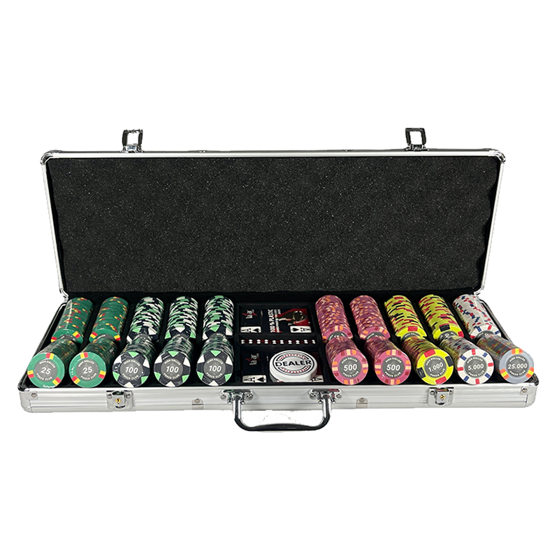 High Roller Poker Club Poker Case 500 Chips