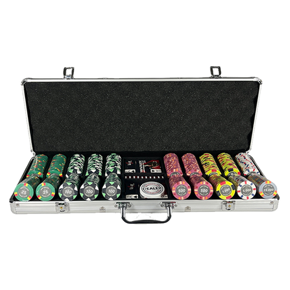 High Roller Poker Club Poker Case 500 Chips