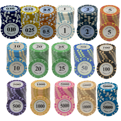 mallette de poker Las Vegas Poker Club Tournament 500