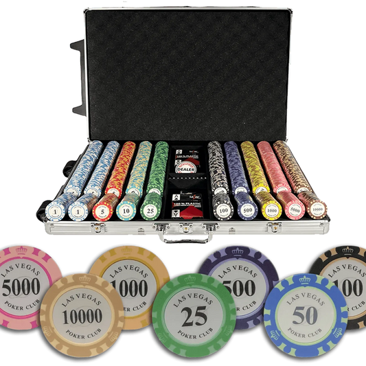 mallette de poker Las Vegas Poker Club Tournament 1000