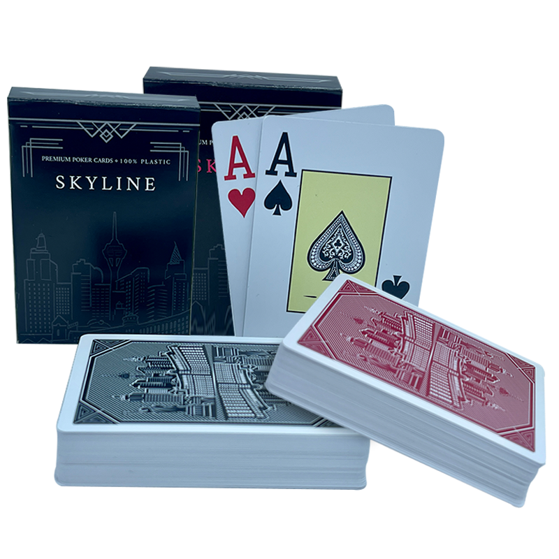 Skyline Cash Game Poker im Koffer mit 300 Chips