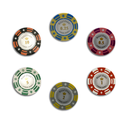 Set de jeton de Poker Royal Crown 750