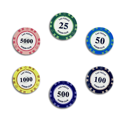 Las Vegas Keramik-Pokerchip 1000 Chips
