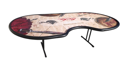 table de poker pied pliable