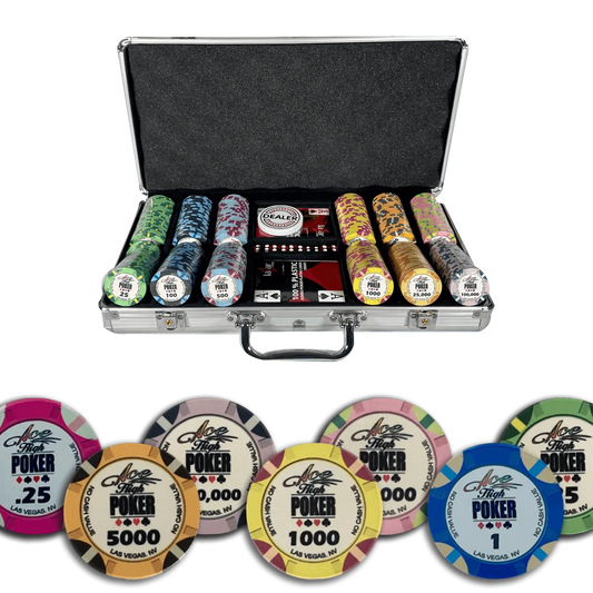 Mallette de Poker WSOP Ace High 300 jetons