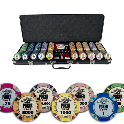 WSOP Ace High Poker Case 500 Chips