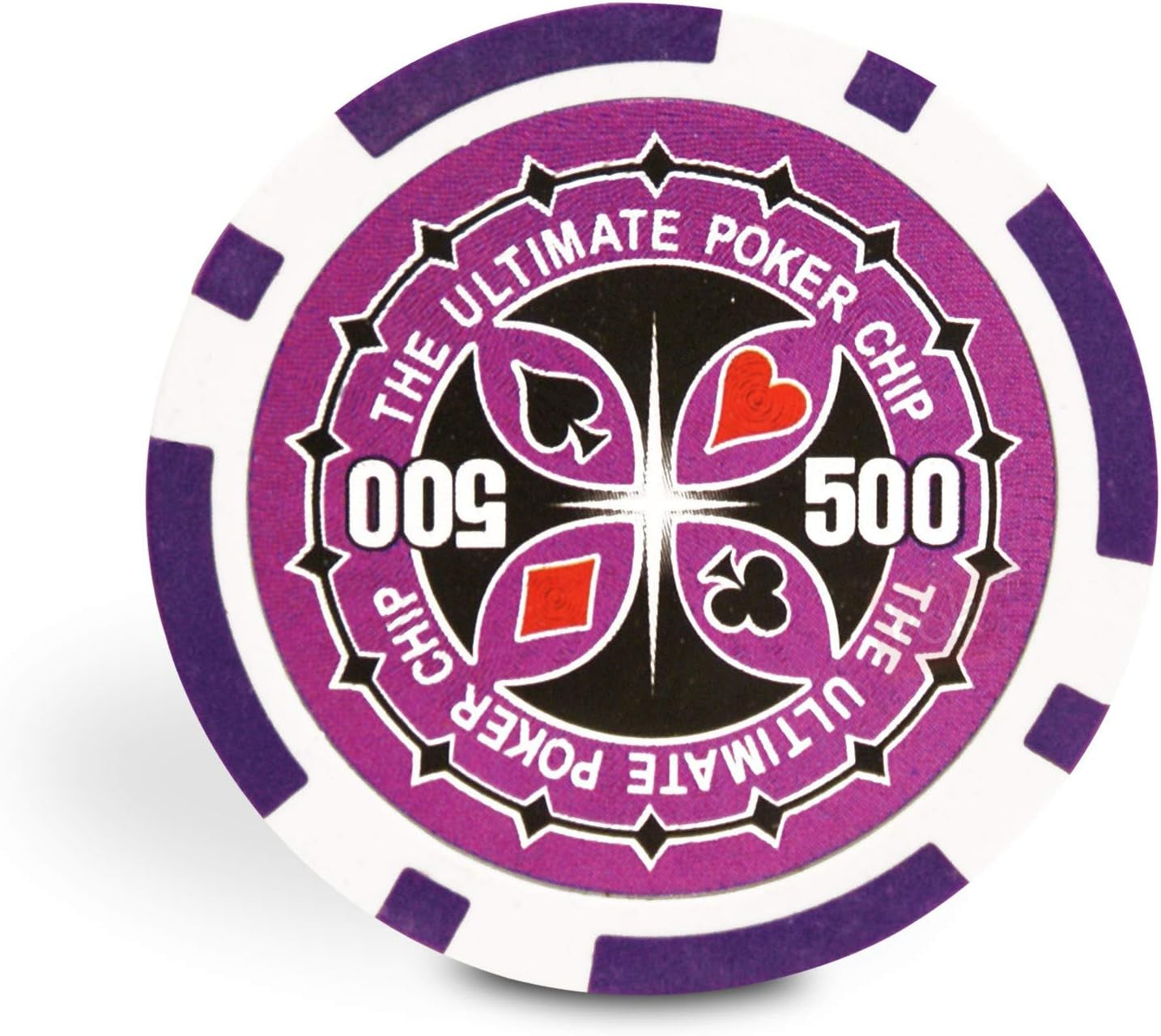 Malette Poker 500 Jetons Ultimate Poker Chips + 2 Jeux De Cartes + Bouton Dealer - Poker Set De 500 Jeton De Poker Ultimate (Avec Valeur) - Jeu De Poker Avec 500 Jetons De Poker - Mallette Poker